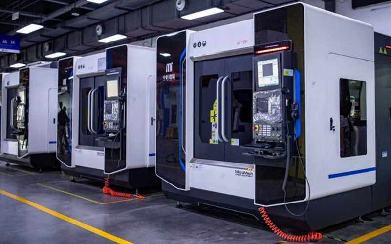 西安中科微精光子科技股份有限公司的飞秒欧陆娱乐精密制造设备。受访者供图